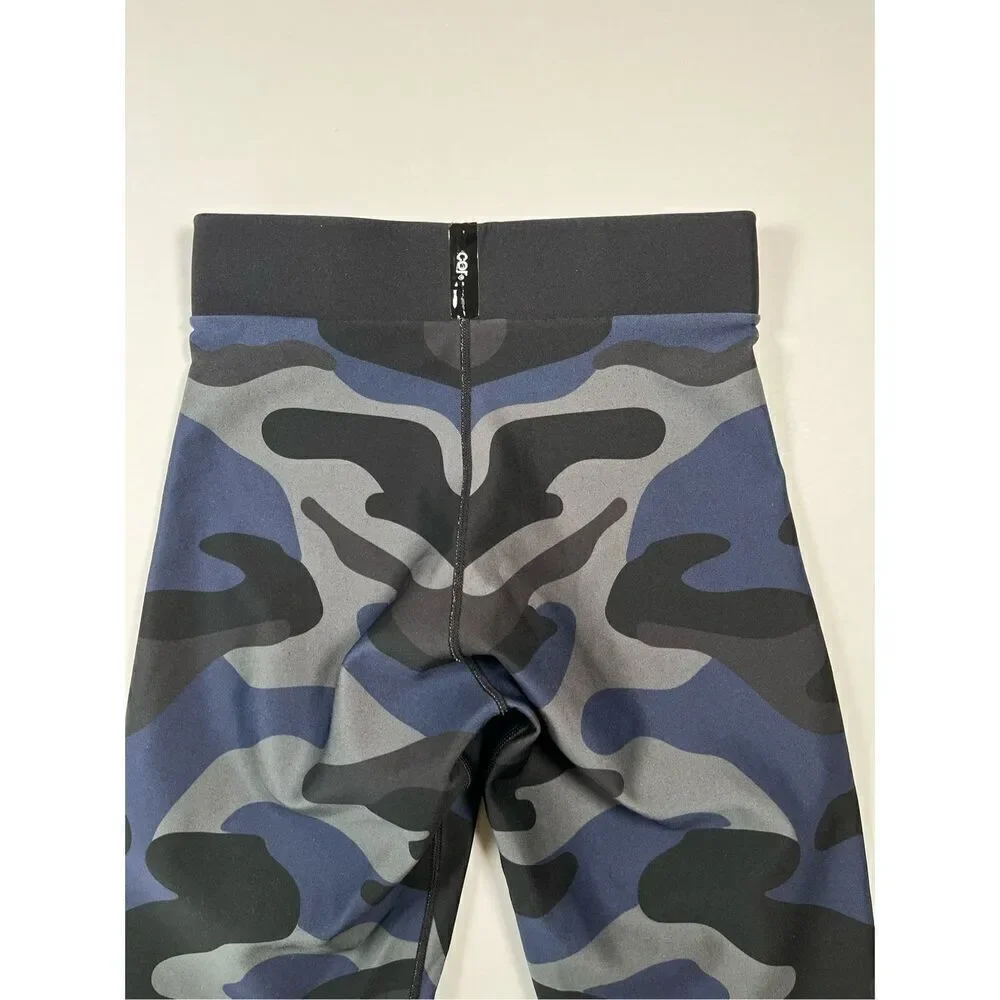 Ultracor Micro Camo Easy Ultra High Legging Blue Size Cor Extra Small Blue Black - Picture 10 of 12